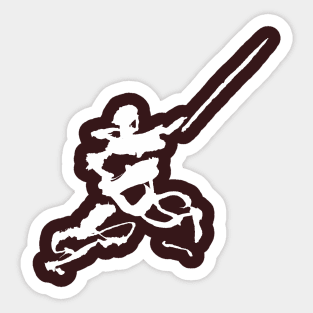 Swordfighter - Martial Ink Sticker